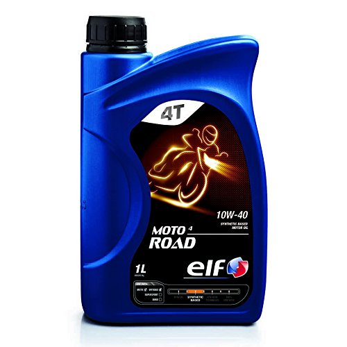 1L 1 Liter ELF Motoröl ÖL 4T 4-TAKT MOTO 4 ROAD 10W-40 10W40 JASO MA2 API SN von ELF