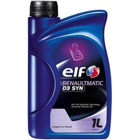 ELF Automatikgetriebeöl ATF D3 2213873  RENAULT,NISSAN,MITSUBISHI,MEGANE III Grandtour (KZ0/1),Scénic III (JZ0/1_),SCÉNIC II (JM0/1_) von ELF