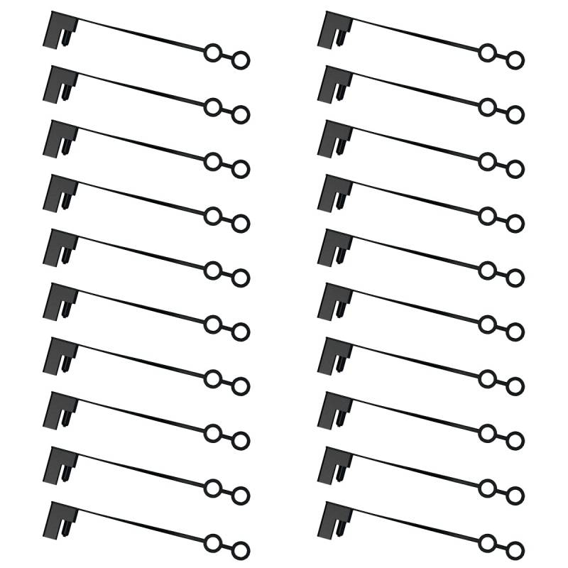 ELFCULB 2-poliger Stecker-Ersatz-Wetterkappe, SAE wasserdichte Abdeckkappe für SAE-Stecker (20 Stück) von ELFCULB