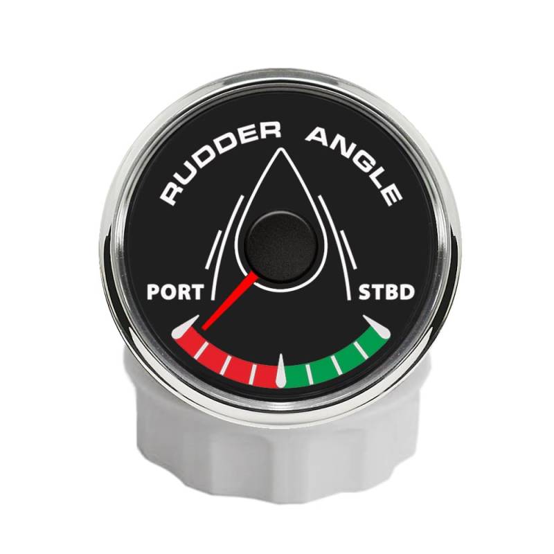 ELING 52 mm Ruderwinkelmesser 0–190 Ohm mit passendem Sensor mit 8 Farben Hintergrundbeleuchtung 12 V 24 V für Marine Yachten Schnellboote von ELING