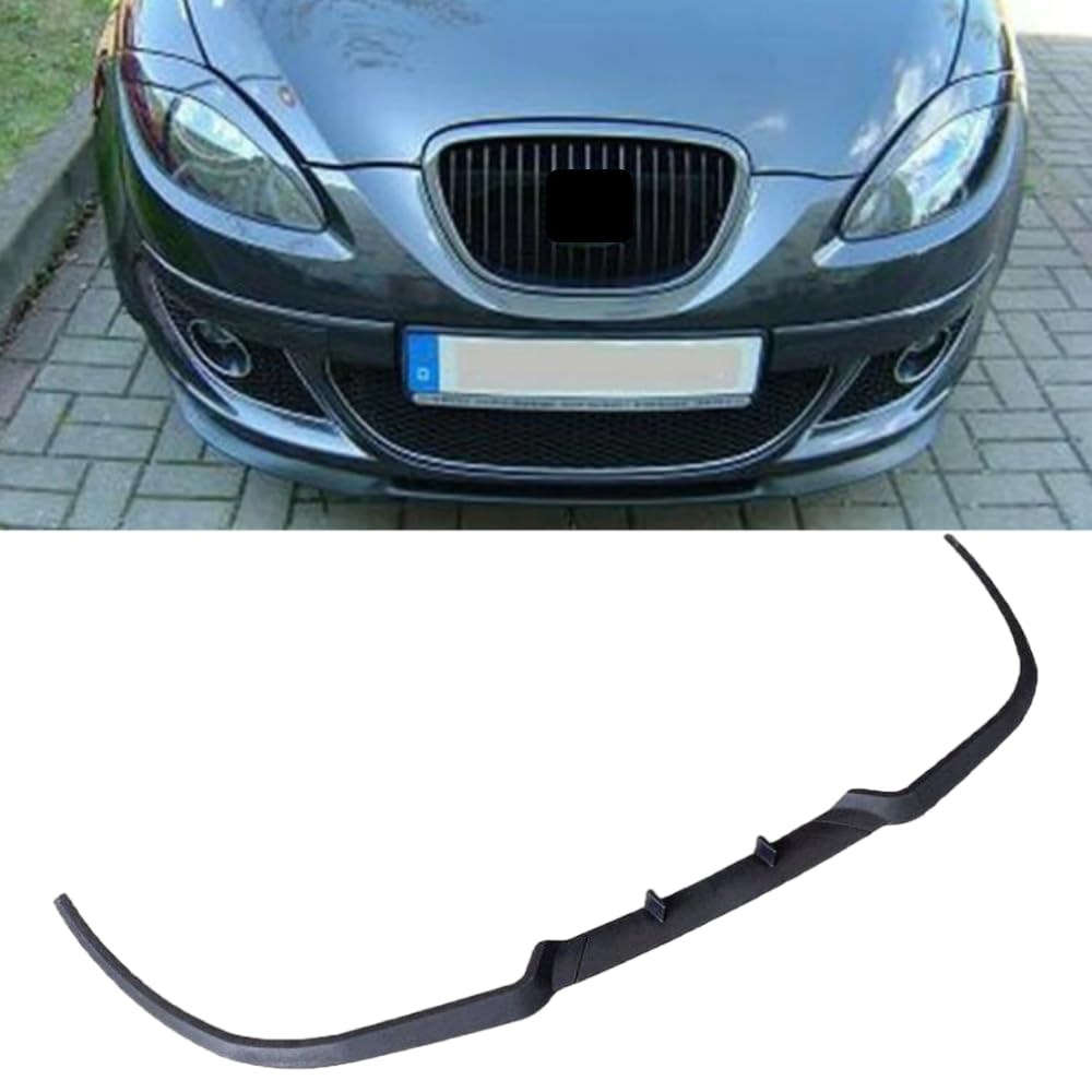 ELIT TUNING STORE Für Seat Leon MK2 2 1P Cupra R Frontstoßstange Lıp Spoiler Lıp Universal 3 Stück Karosserie Kit Sport Tuning Protector Autozubehör Außenteile von ELIT TUNING STORE