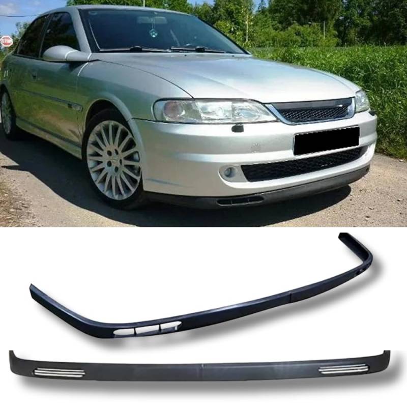 Für Opel Vectra B, 2 Stück, Frontstoßstangenlippe, Karosserie-Set, Spoiler, Splitter, Diffusor, hochwertige ABS-Kunststoff, professionelle Tuning-Teile (Modell 1) von ELIT TUNING STORE