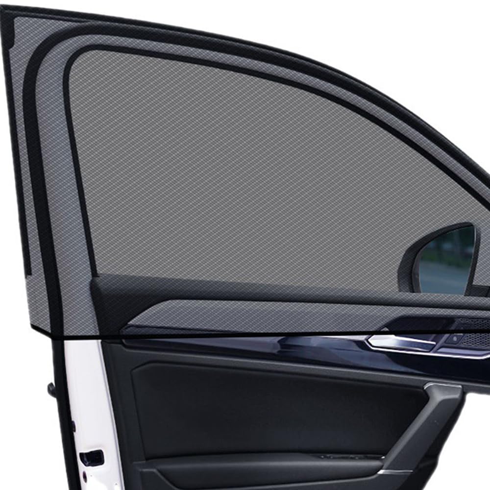 2 Stück Seitenscheibe Sonnenschutz Auto Baby für Benz V-Klasse III W447（LWB） 2014-2022, Auto Fenster Elastisch Mesh Fensterabdeckung Atmungsaktive Sonnenschutz Vorhang,A Front von ELNas