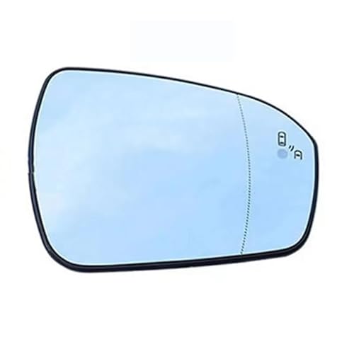 Spiegelglas Beheizbar für Mondeo MK5 V CD CE CF 14-18, Beheizbar Asphärisch Mit Trägerplatte Spiegelglas Glas Für Außenpiegel Ersatz, B calienta la derecha von ELNas