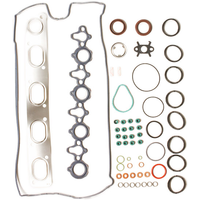 ELRING Dichtungssatz, Zylinderkopf mit Ventilschaftabdichtung 670.750  AUDI,80 Limousine (8C2, B4),Cabriolet (8G7, B4),80 Avant (8C5, B4) von ELRING