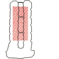 ELRING Ventildeckeldichtung 740.290 Zylinderkopfhaubendichtung,Dichtung, Zylinderkopfhaube BMW,3 Touring (E91),3 Limousine (E90),5 Touring (F11) von ELRING