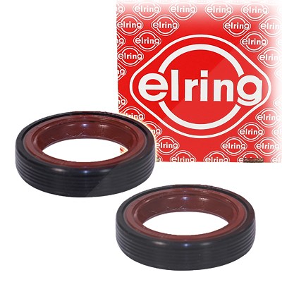 Elring 2x Wellendichtring, Kurbelwelle [Hersteller-Nr. 325.155] für Alfa Romeo, Audi, Lancia, Seat, Skoda, Volvo, VW von ELRING