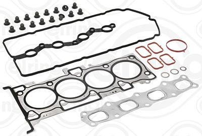 Elring Dichtungssatz, Zylinderkopf [Hersteller-Nr. 153.550] für Mitsubishi, Peugeot von ELRING