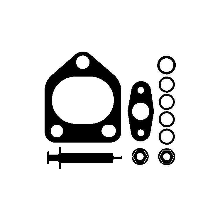 Elring Montagesatz f?r Turbolader BMW 1 3 5 7 X3 X5 Land Rover MG Opel Omega Rover von ELRING