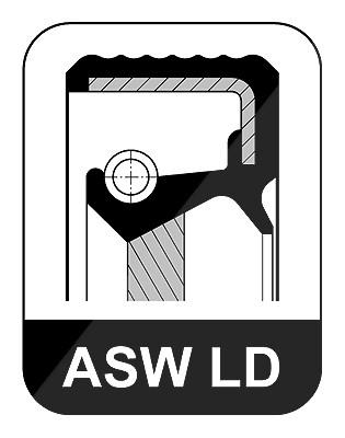 Elring Wellendichtring, Kurbelwelle [Hersteller-Nr. 471.060] für Dacia, Lada, Mercedes-Benz, Nissan, Renault von ELRING