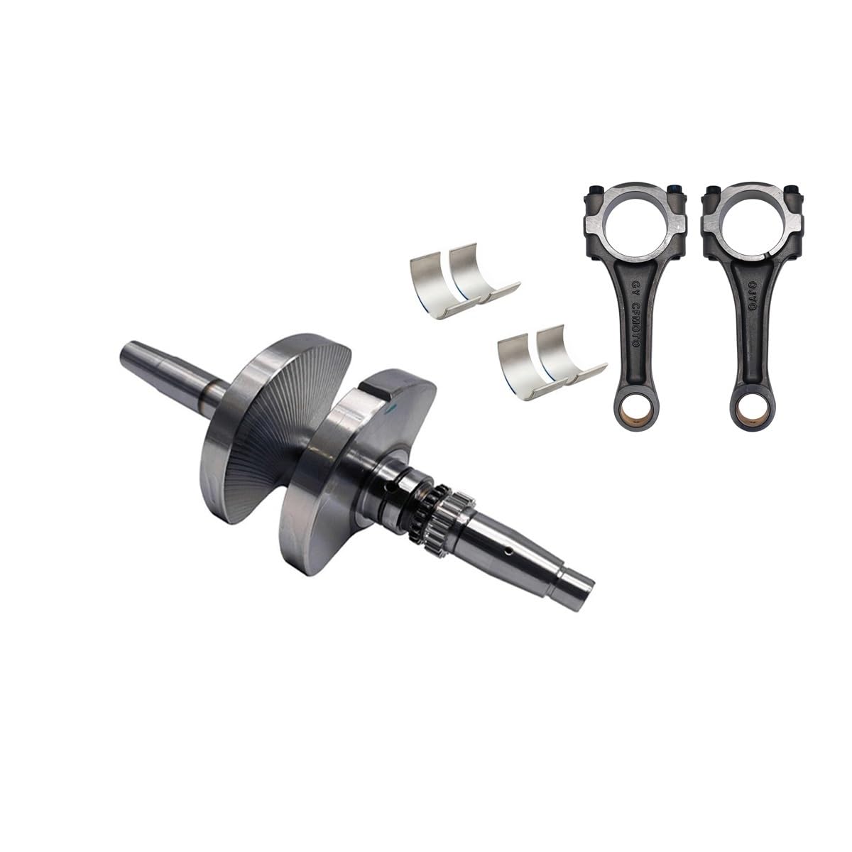 Kompatible Kurbelwellenbaugruppe und Zylinderdichtungssätze für CF1000 Go-Kart-Modelle 0JYA-041000 0JY0-023100(CRANKSHAFT B) von ELUPNMF