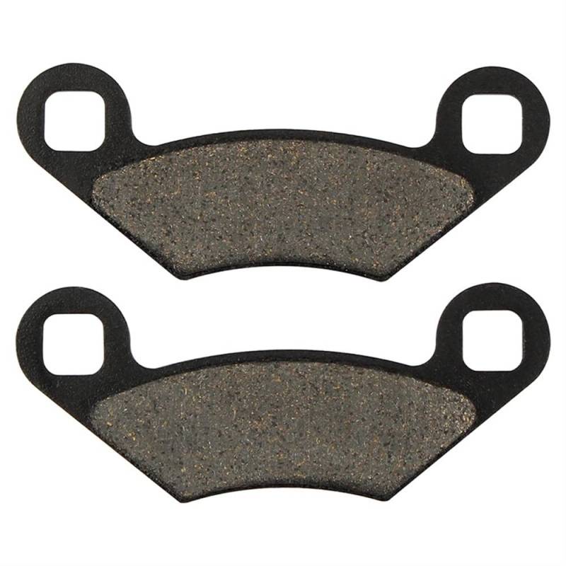 Vorderer und hinterer Bremsbelagsatz für ATV UTV, kompatibel mit 250 4x6 6X6 2x4 4x4 300 L 350 Motorradteilen(1 Pair Front) von ELUPNMF