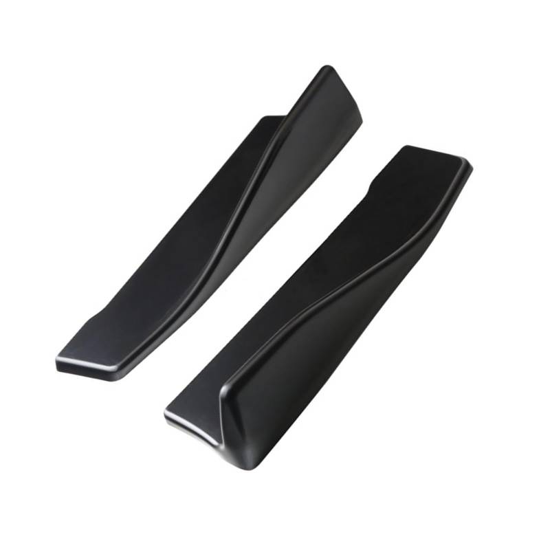 Seitenschweller Schweller Reparaturblech 35 cm Länge Für Mitsubishi Autospoiler Seitlich Vorne Stoßstange Hinten Seitenrock Lip Rocker Wings Schutz Zierleisten Glänzend Schwarz Universal von EMENAR