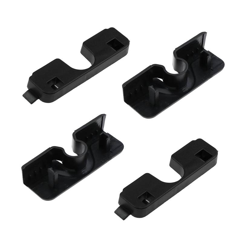 EMSea 2 Sets Hutablagen-Clips Kunststoff schwarz 39201660 13301817 2345342 13233544 2345579 kompatibel mit Opel Corsa 2007-2019 von EMSea