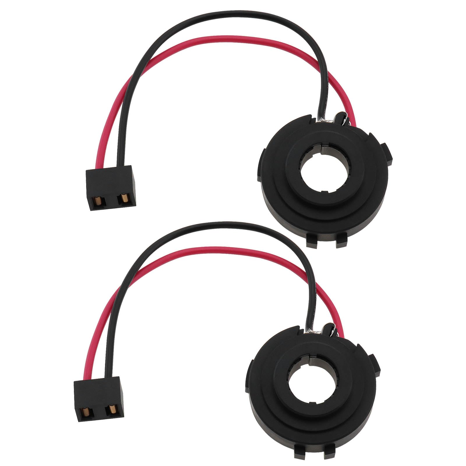 EMSea 2 Stück H7 LED-Scheinwerfer-Halterung, Scheinwerfer-Adapter-Buchse mit einer Kabellänge von 15 cm, Terminal, kompatibel mit Philips Ultinon Pro6000 von EMSea