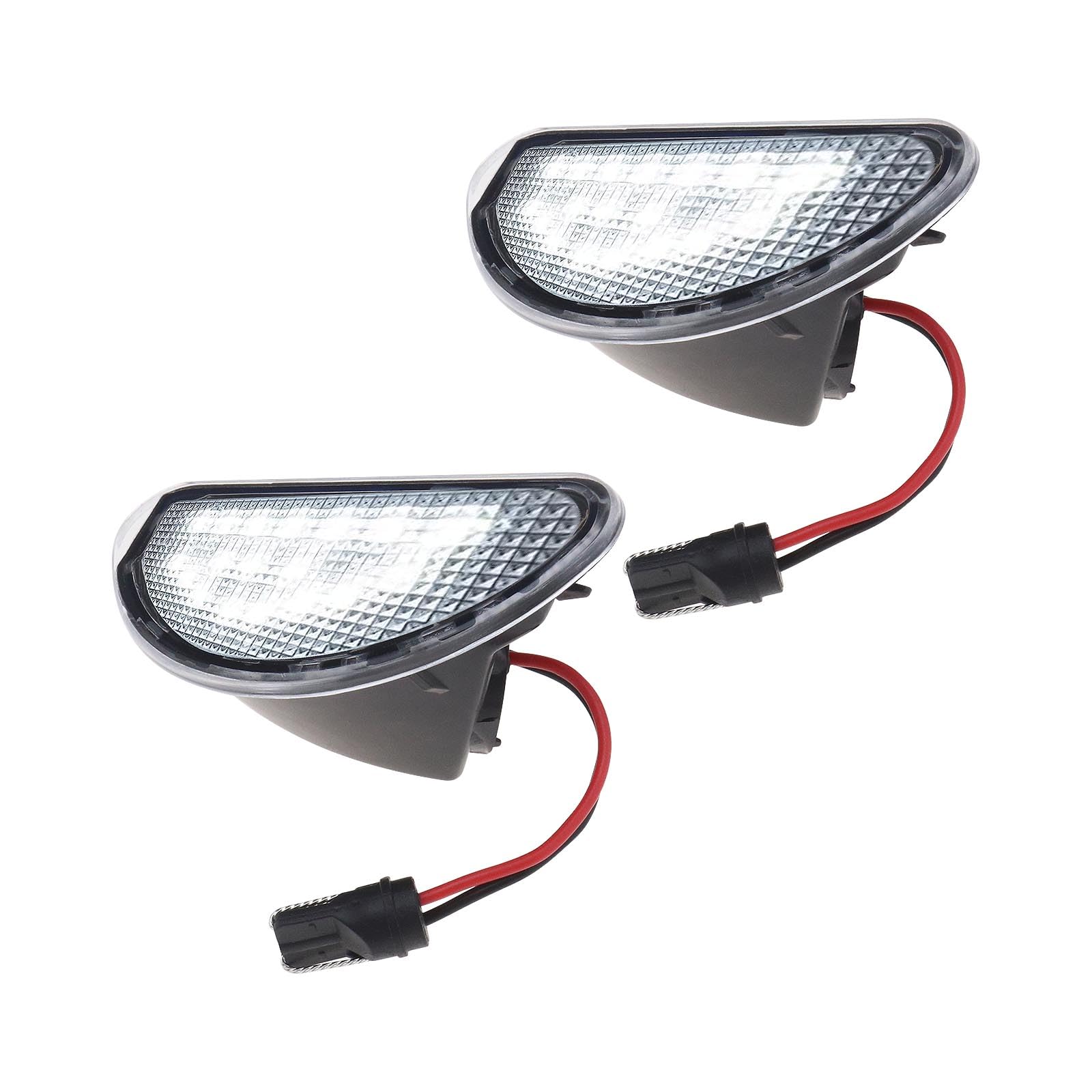 2 Stück LED-Kennzeichenleuchten Auto-LED-Rückleuchten 81270-0H010 812700H010 Hintere Kfz-Kennzeichenleuchten Kompatibel mit Toyota Aygo von EMSea