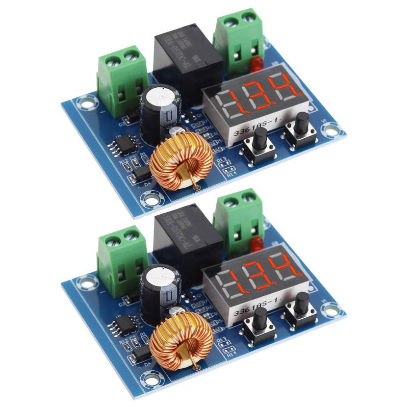 EMSea 2 Stück XH-M609 Batterie-Niederspannungs-Trennmodul Niederspannungs-Abschaltung mit Digitalanzeige-Trennschutz für Verschiedene Batterien und Lithium 12V-36V von EMSea