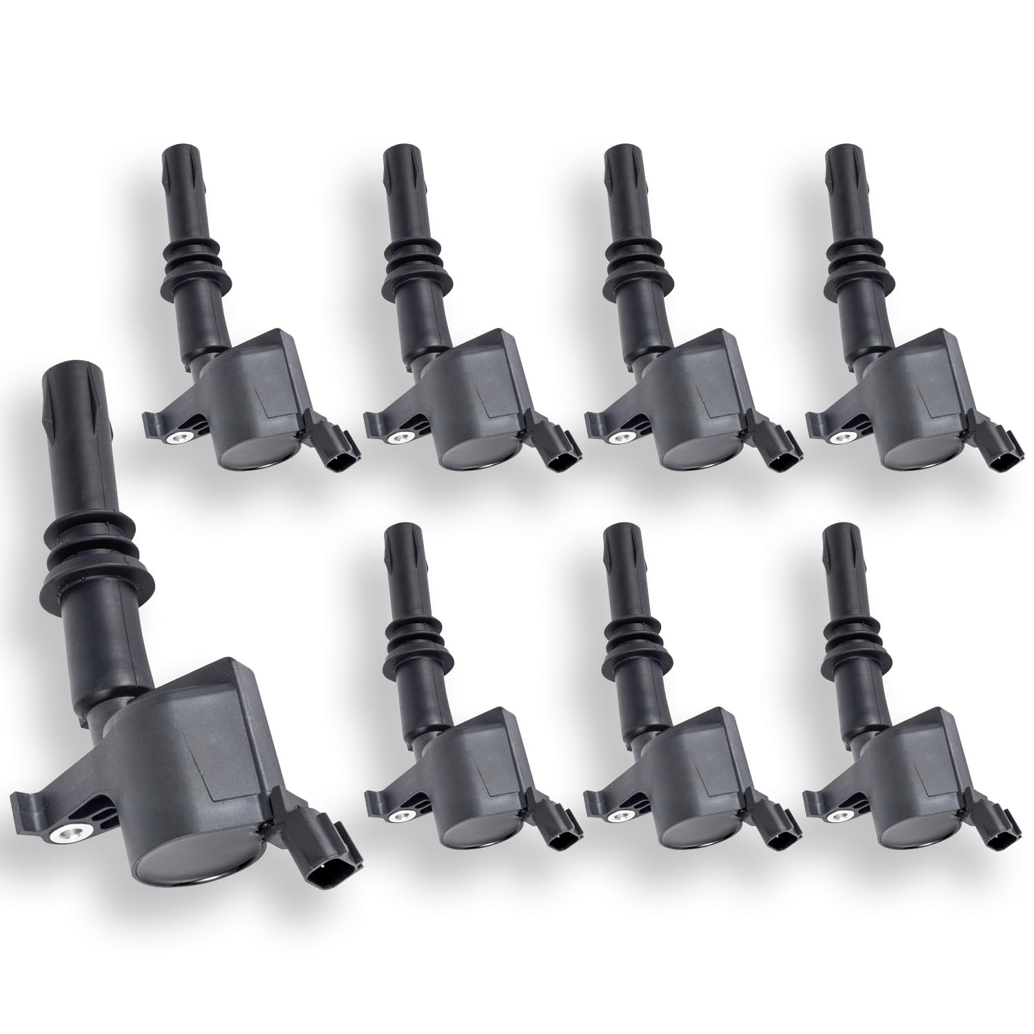 ENA Set mit 8 geraden Zündspulen für den Kofferraum, kompatibel mit Ford Lincoln Expedition Explorer F-150 Super Duty Mustang Mountaineer 4,6 l 5,4 l 6,8 l Ersatz für DG511 C1541 FD508 von ENA