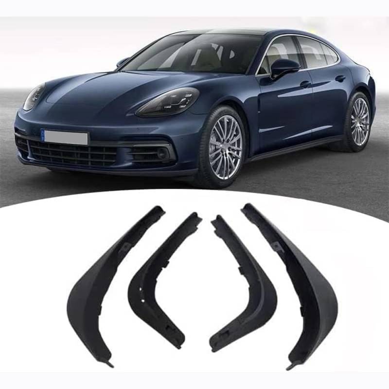 4 Stück Auto Schmutzfänger für Porsche Panamera 2017 2018 2019 2020 2021 2022 2023 Kotflügelschoner Zubehör Ersatz Tuning Verschleißteile Car Styling Karosserie-Anbauteile von ENDYAK