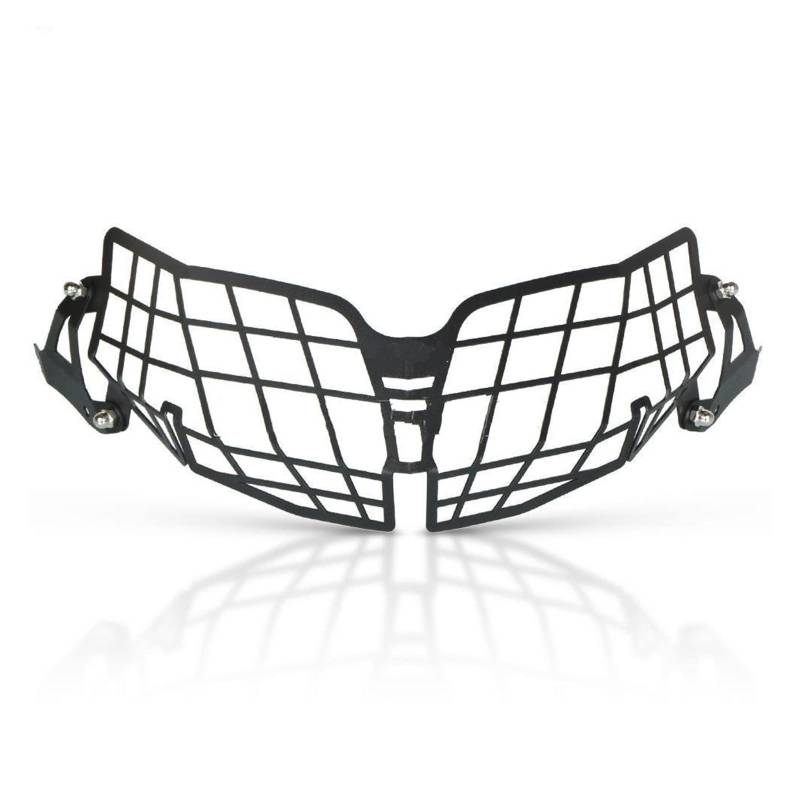 ENEFCKCHRL Scheinwerfer Kühlergrill Motorradzubehör Scheinwerfer Scheinwerfer Grille Shield Guard Cover Protector Für Für TRK 502 502X TRK502 TRK502X 2018-2021 Schutzgitter Lampenschutz von ENEFCKCHRL