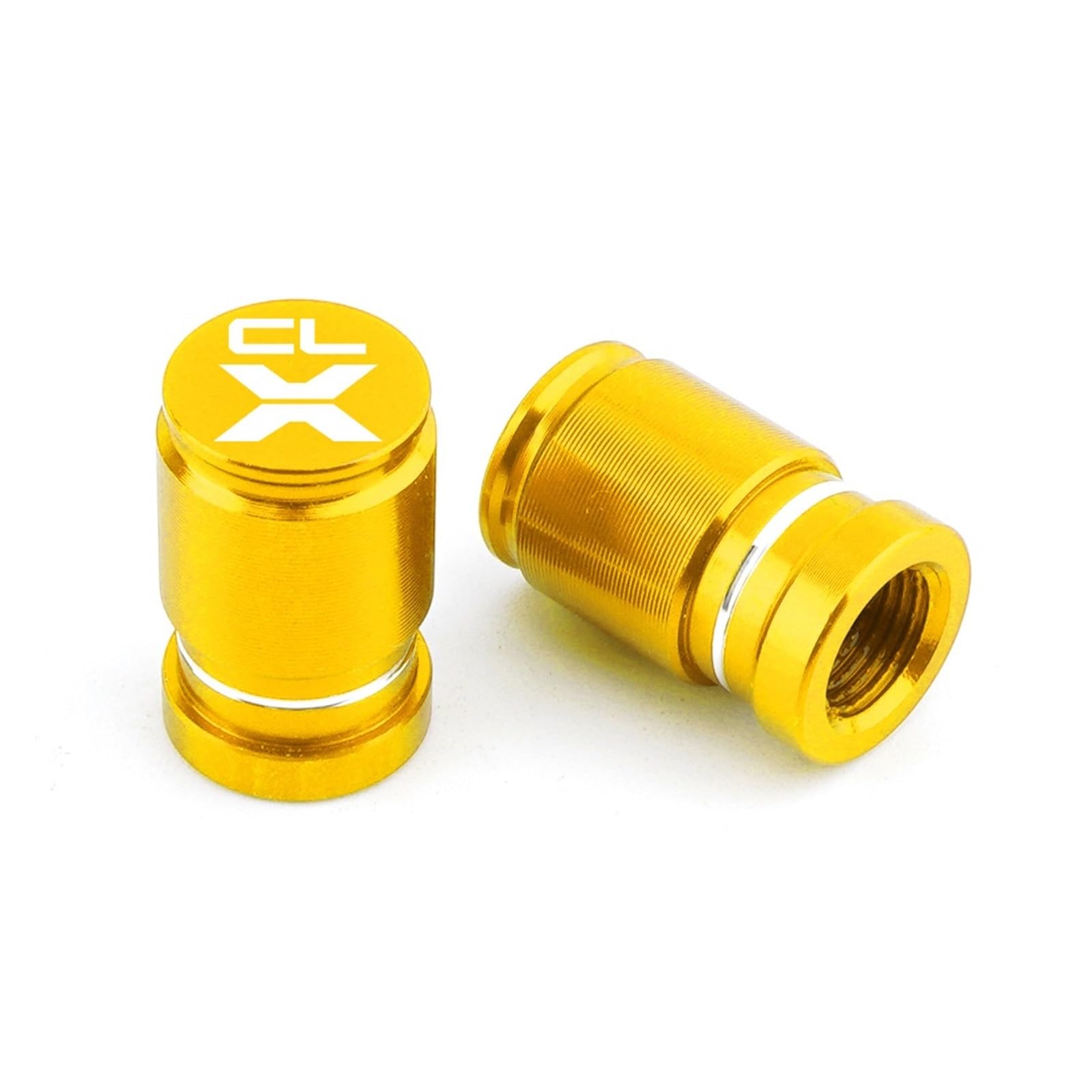 Motorrad-Ventilkernkappe Für CFMOTO CLX700 CLX250 CLX CL-X 700 250 700CLX 250CLX Motorrad CNC Zubehör Rad Reifen Ventil Air Port Stem Caps Abdeckung(Gold) von ENGEBS