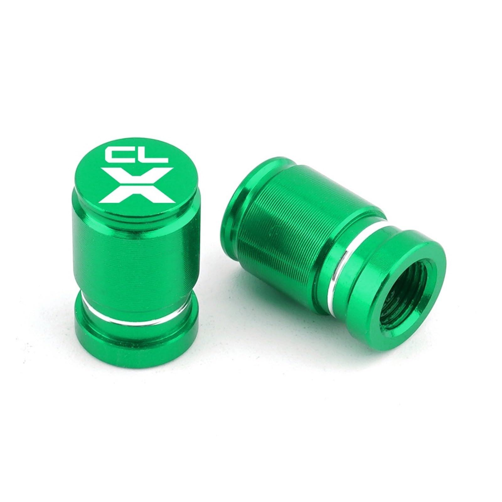 Motorrad-Ventilkernkappe Für CFMOTO CLX700 CLX250 CLX CL-X 700 250 700CLX 250CLX Motorrad CNC Zubehör Rad Reifen Ventil Air Port Stem Caps Abdeckung(Green) von ENGEBS