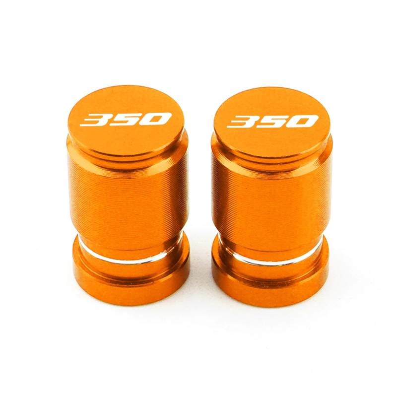 Motorrad-Ventilkernkappe Für Hon@&da ADV350 ADV 350 2021 2022 Motorrad Zubehör CNC Aluminium Reifen Ventil Air Port Stem Abdeckung Caps Stecker(350 Orange) von ENGEBS