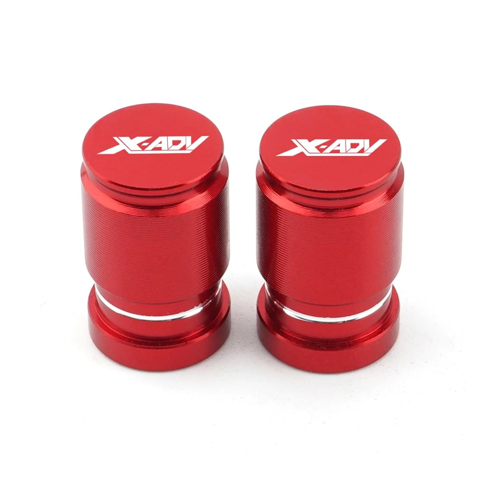 Motorrad-Ventilkernkappe Für Hon@&da XADV X ADV X-ADV 750 XADV750 2021 2022 2023 Motorräder CNC Rad Reifen Ventil Stem Caps Luftdichte Abdeckung(XADV Red) von ENGEBS