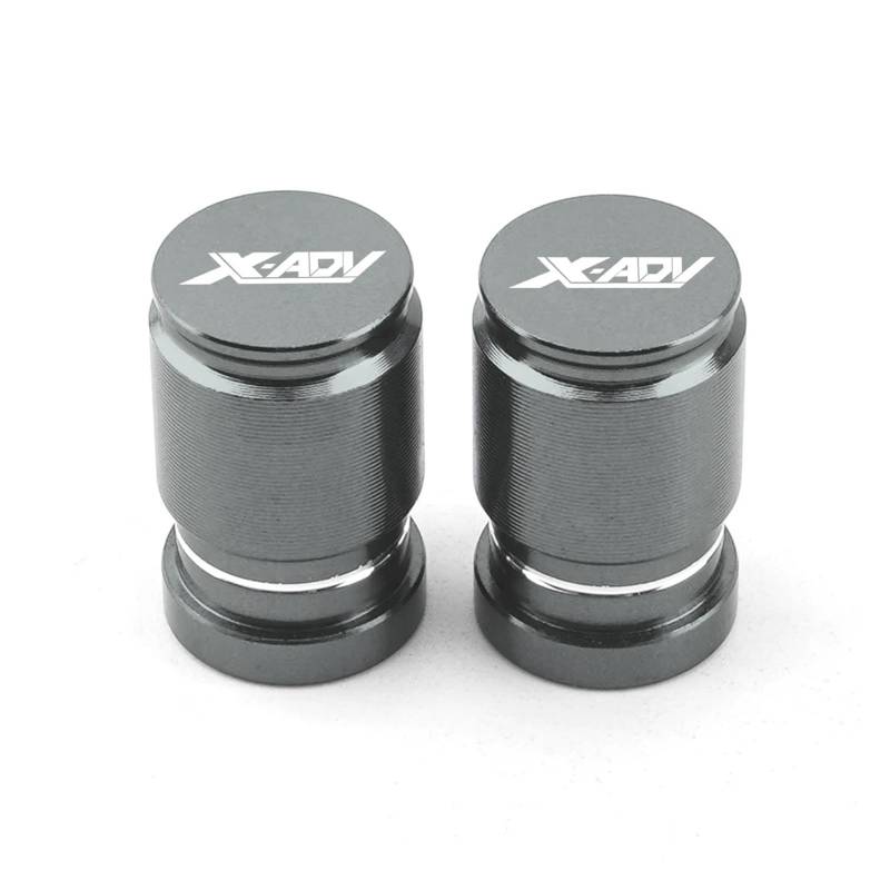 Motorrad-Ventilkernkappe Für Hon@&da XADV X ADV X-ADV 750 XADV750 2021 2022 2023 Motorräder CNC Rad Reifen Ventil Stem Caps Luftdichte Abdeckung(XADV Titanium) von ENGEBS