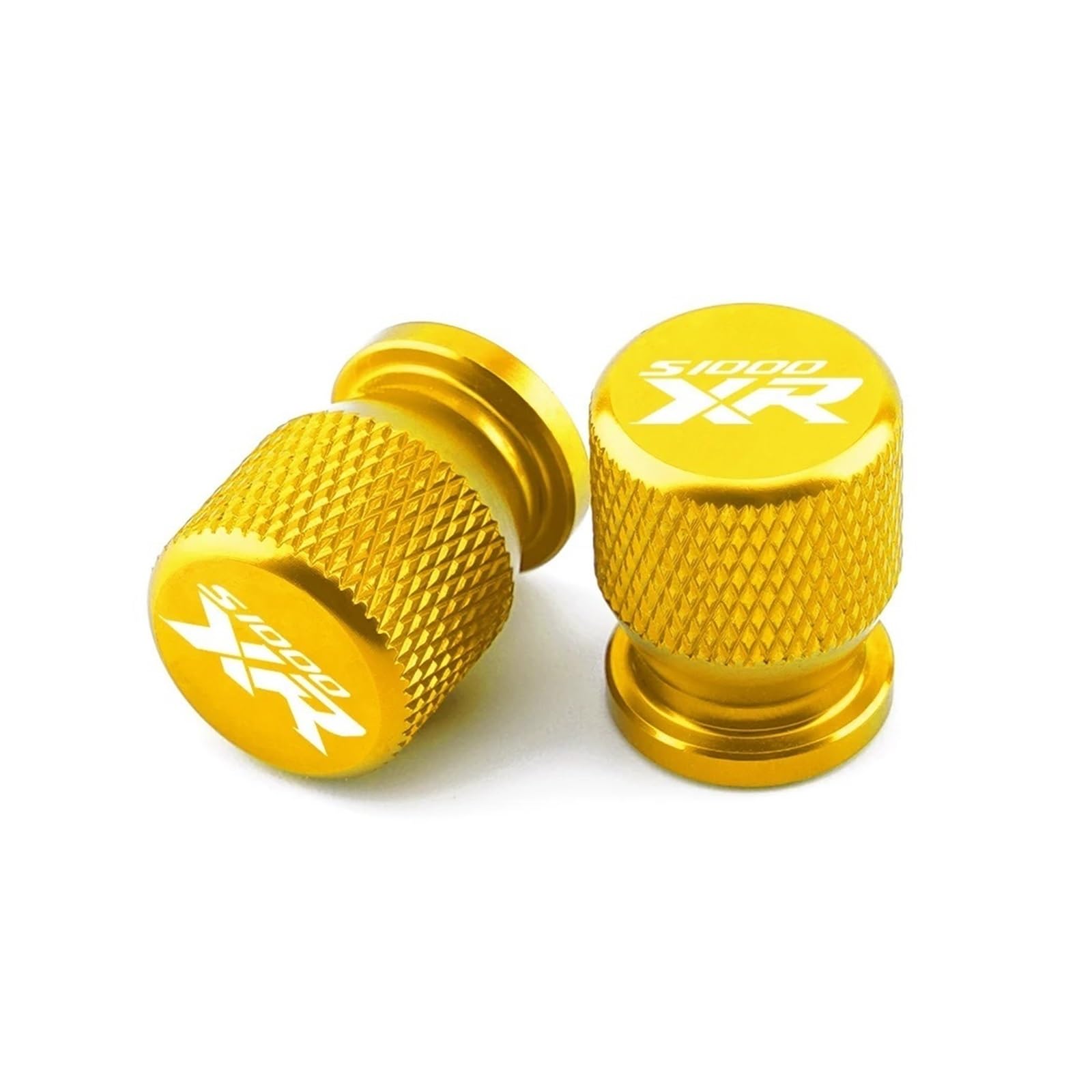 Motorrad-Ventilkernkappe Für S1000RR S1000R S1000XR S1000 R/RR/XR Motorrad Zubehör Rad Reifen Teile Ventil Stem Caps Abdeckung(Yellow) von ENGEBS