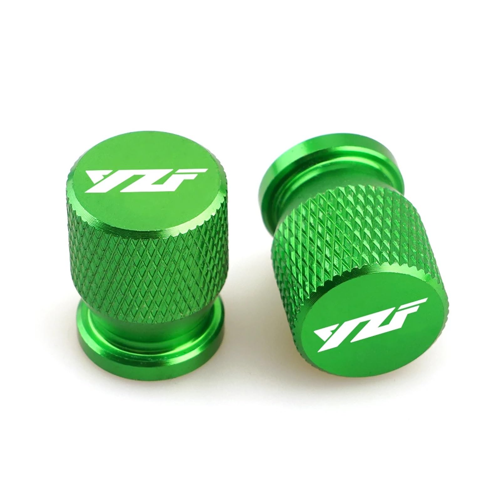 Motorrad-Ventilkernkappe Für YZF R1 R3 R6 R25 R125 R7 YZF Motorrad CNC Reifen Vorbau Luftkappe Luftdichte Abdeckung Rad Reifen Ventilkappen(Green) von ENGEBS