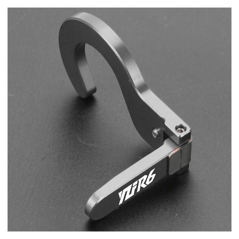 universelle Hupenverlängerung Für YZFR6 YZF-R6 YZF R6 1999 2000 2001 2002 2003 2004 2005 Motorrad Horn Schalter Taste Shell Verlängerung Halterung Teile(Gray-with logo) von ENGEBS