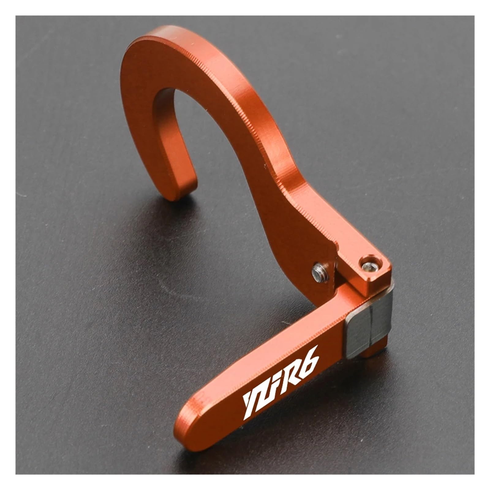 universelle Hupenverlängerung Für YZFR6 YZF-R6 YZF R6 1999 2000 2001 2002 2003 2004 2005 Motorrad Horn Schalter Taste Shell Verlängerung Halterung Teile(Orange-with logo) von ENGEBS