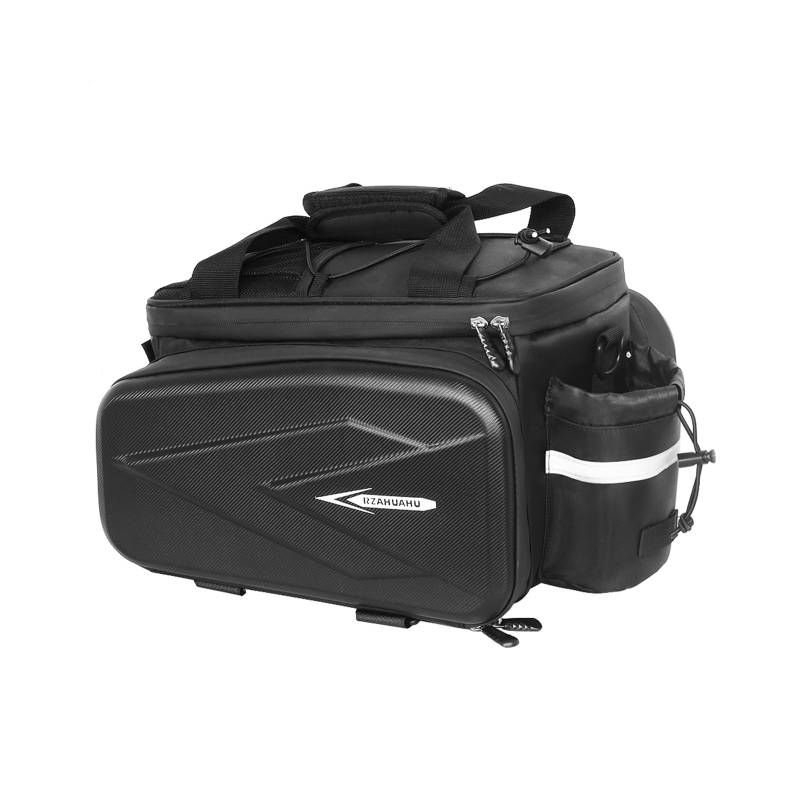 ENJOHOS 10L-30L Erweiterbar Fahrradtasche Gepäckträger Wasserdicht Fahrradtaschen für Gepäckträger, Rücksitztasche Satteltaschen für Fahrrad gepäckträger mit Reflektierender und Regenschutzdecke von ENJOHOS