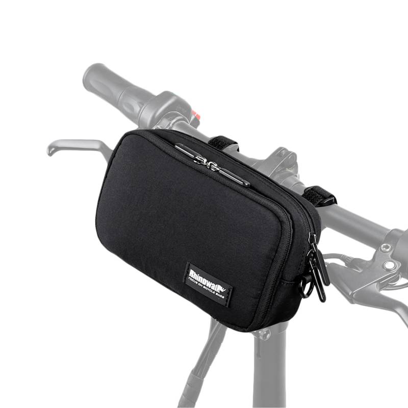 ENJOHOS Lenkertasche Fahrrad Multifunktional Fahrradtasche Vorne Wasserdicht Fahrradtasche Lenker Fahrrad Tasche Umhängetasche mit Schultergurt, Regenhülle von ENJOHOS