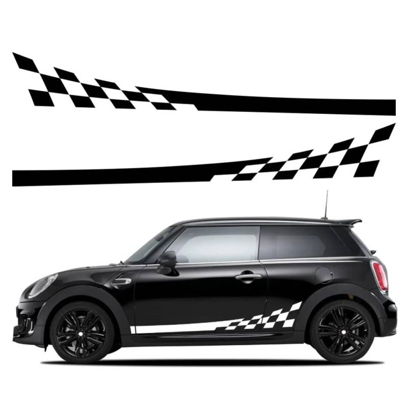 Autoaufkleber Racing Sport Dekor Aufkleber Auto para Tuning Zubehör, für M=INI John Cooper S JCW F55 F56 F57 R55 R56 R60 F60 Clubman von ENJOYOU