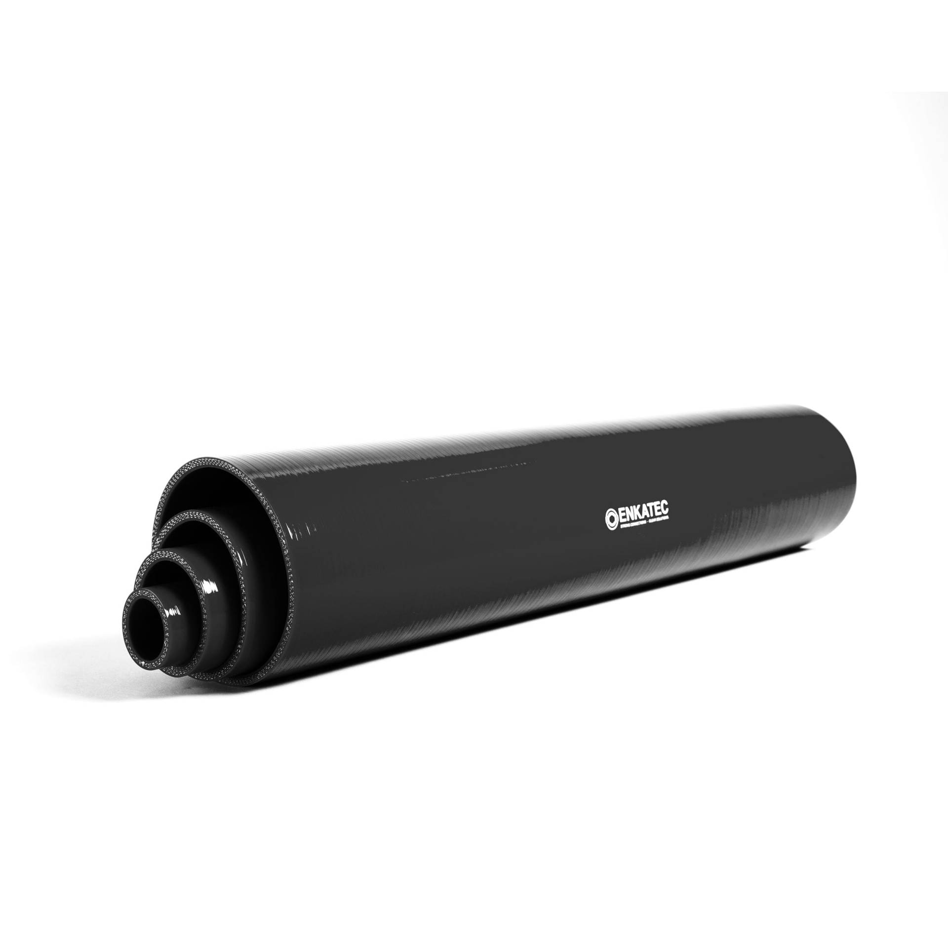 ENKATEC® 500mm Silikonschlauch Ladeluftschlauch Turboschlauch Kühlerschlauch ID 8-114mm *Größe wählbar*, Farbe :Schwarz, Innendurchmesser:38mm von ENKATEC STRONG CONNECTIONS - CLEAR SOLUTIONS