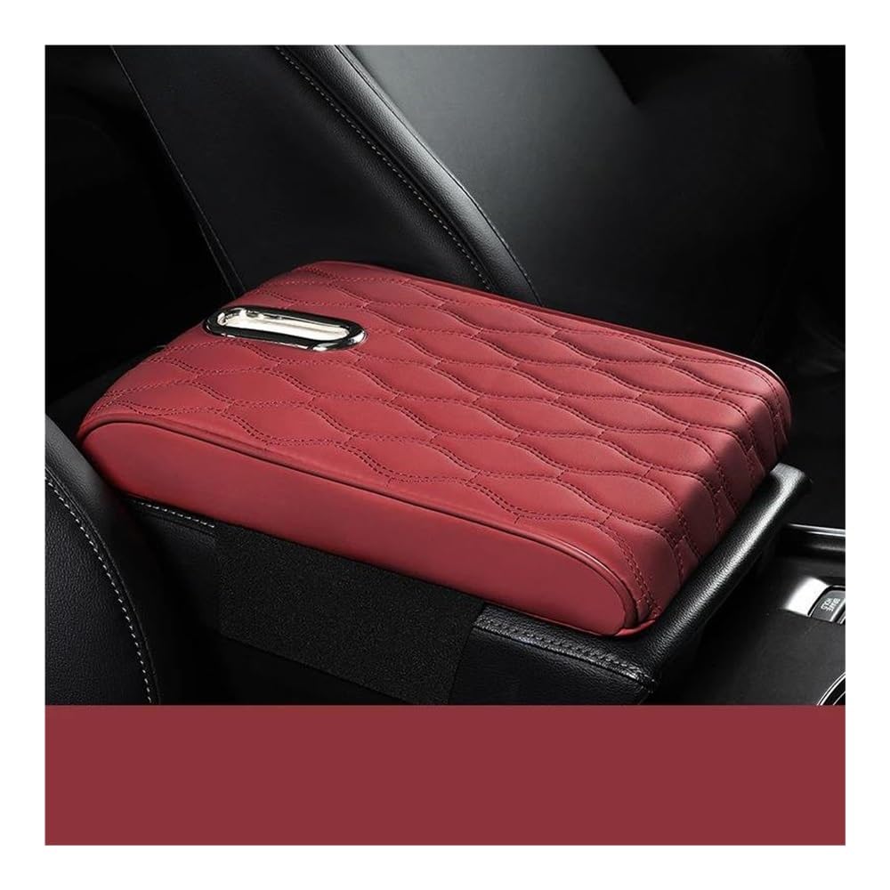 Auto Armlehnen Auto Armlehne Box Höhe Pad Leder Memory Foam Höhe Pad Universal Auto Center Armlehne Tissue Box Schutz Kissen Unterstützung(1 UK,Big) von ENSAJRD