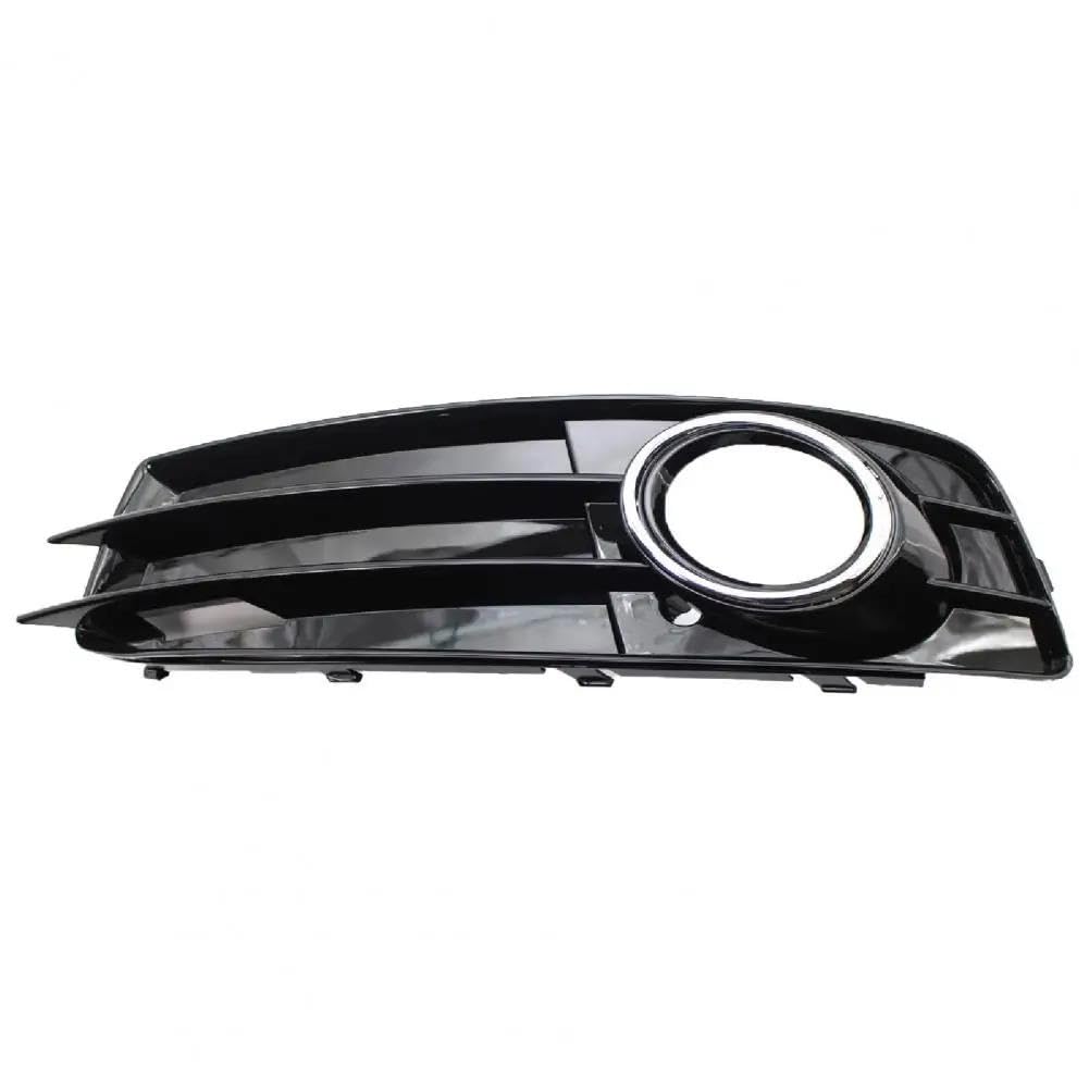 ENSAJRD Kühlergrill Auto Kratzfeste Nebelscheinwerferabdeckung L/R Nebelscheinwerfergitter Ersatz Mit Galvanikring 8P0807681Q Für A3 Sportback 8P 09–12 Frontgrill(Left) von ENSAJRD