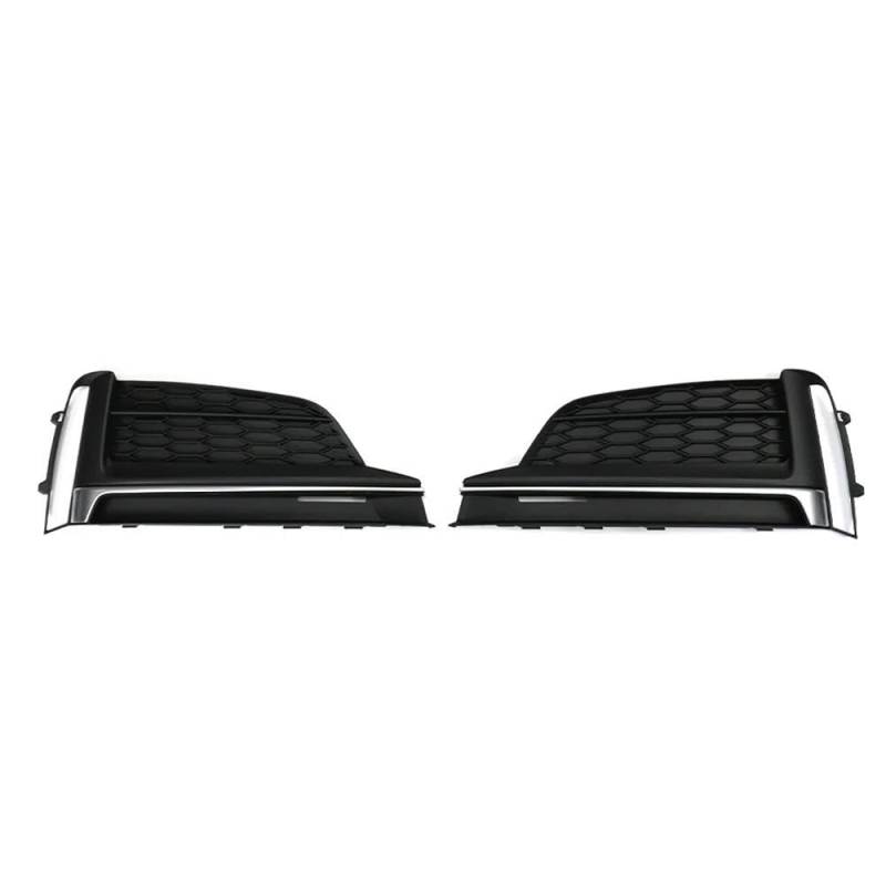 Kühlergrill Auto Auto Frontschürze Unterer Kühlergrill Nebelscheinwerfer Kühlergrill Abdeckung Trim Für A5 S-Line Stoßstange S5 2017 2018 2019 Waben Stil Kühlergrill Frontgrill von ENSAJRD