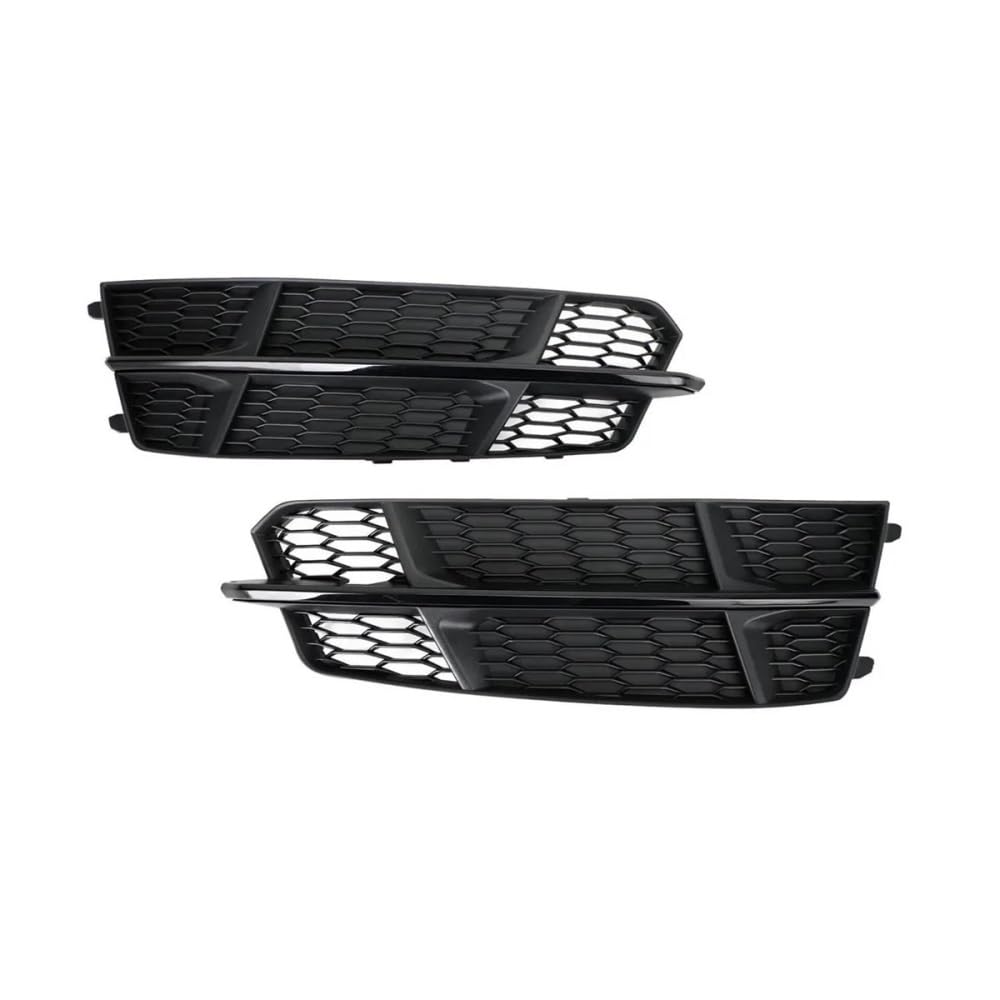 Kühlergrill Auto Ersatz Für A6 C7 2014 2015 2016 2017 2018 A6L Kühlergrill Grill Frontstoßstange Nebelscheinwerfer Kühlergrill Abdeckung 4G0807681AN Frontgrill(With Black) von ENSAJRD