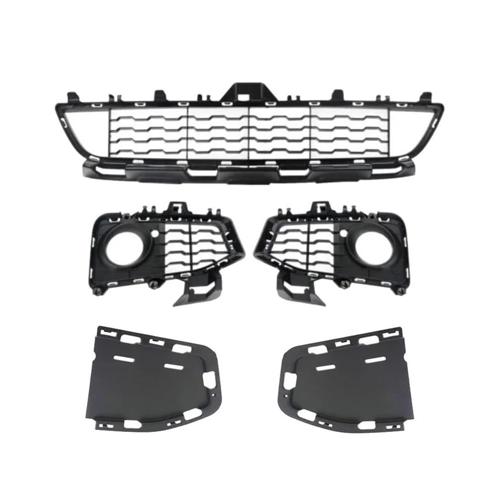 Kühlergrill Auto Für F32 F33 F36 M Sport 425i 430i 435i 2013-2020 Vorne Mitte/Links/Rechts Nebel Licht Grille Abdeckung Frontgrill(A Sets (5pcs)) von ENSAJRD