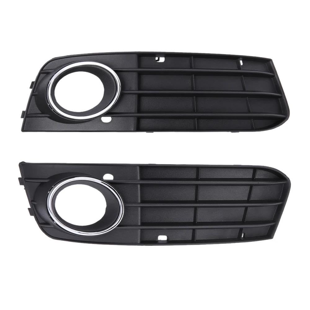 Kühlergrill Auto Nebelscheinwerfer Licht Stoßstangengitter Grill Set L+R Für A4 A4L B8 2009 2010 2011 2012 Paar Frontgrill von ENSAJRD