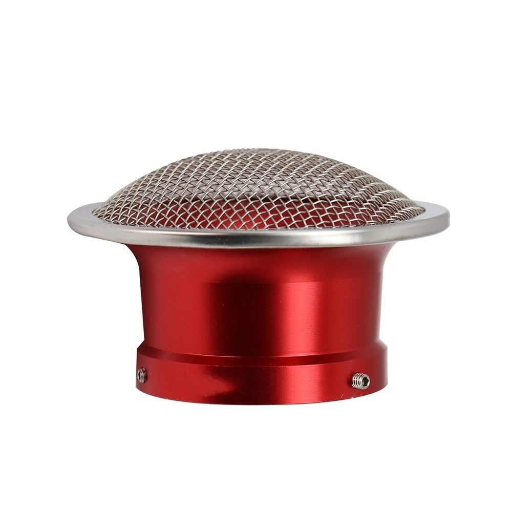 Motorrad-Vergaser Motorrad Vergaser 55mm Luftfilter Tasse Die Wind Tasse Horn Tasse Fit PWK32 PWK34 Vergaser Für OKO Für MIKUNI PZ Motorvergaser(B 55mm Red) von ENSAJRD