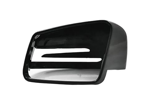 Spiegelkappen Für GLA Für GLK E200 E260L Auto Zubehör Umkehr Spiegel Abdeckung Rückspiegel Gehäuse Hinten Shell Auto Spiegelkappen(1pcs black left) von ENSAJRD