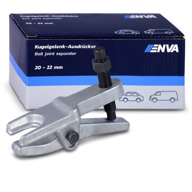 ENVA Kugelgelenk Ausdrücker 20-22 mm Universal Kugelgelenkabzieher Abzieher für Kugelgelenke Ausdrücker & Abzieher für Spurstangenkopf & Traggelenk Robustes Werkzeug zum Ausdrücken von Kugelgelenken von ENVA MADE FOR QUALITY