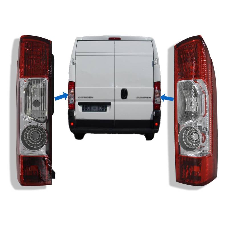 ENVA 1 Paar Rückleuchten für Ducato Relais Boxer 2006–2014, rechts und links von ENVA