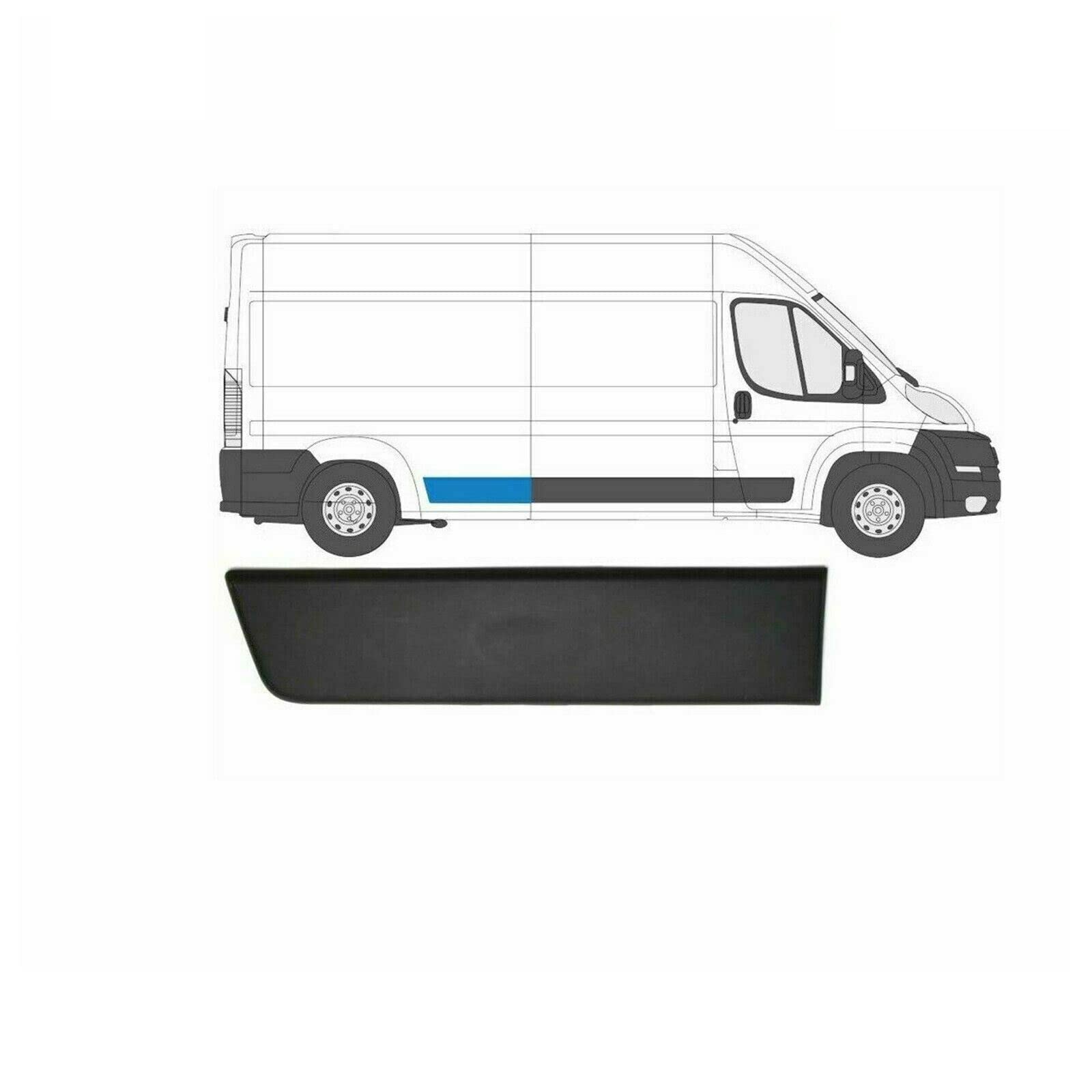 Zierleiste hinten rechts LWB für Boxer Relay Ducato von ENVA