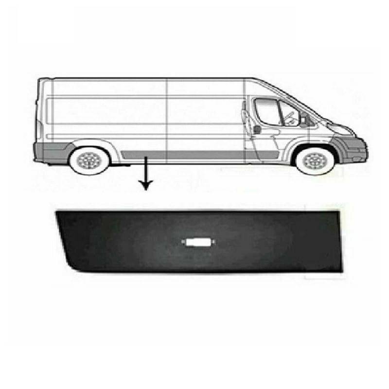 Zierleiste hinten rechts für Citroen Relais Peugeot Boxer Fiat Ducato 8547Z0 von ENVA