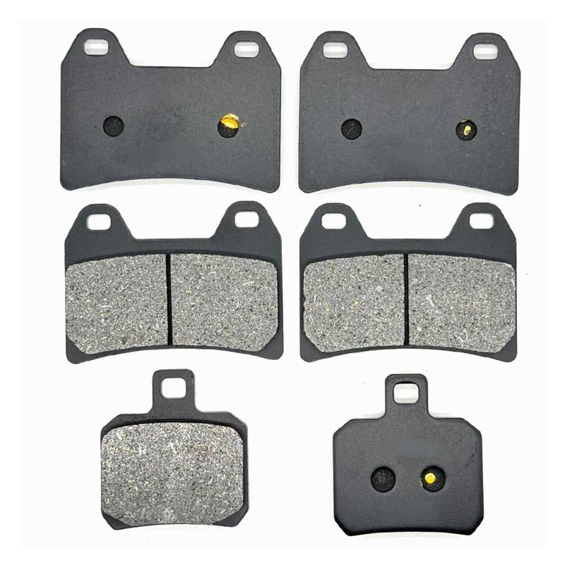 Motorrad Vorne Hinten Bremsbeläge for 900 Sport 2002 900 Super Sport 1998-2004 900SS Super Sport 1999-2000(Front Rear Pads) von EOOXEKFX